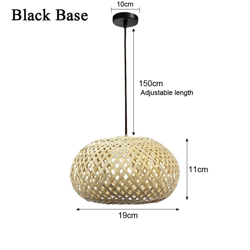 Handmade Natural Bamboo Chandelier